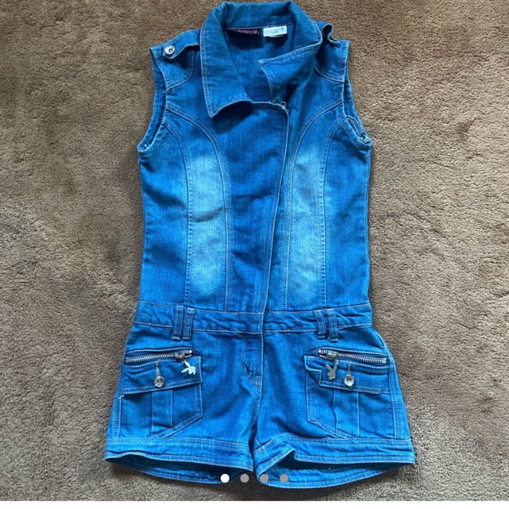 Original playboy jean overalls